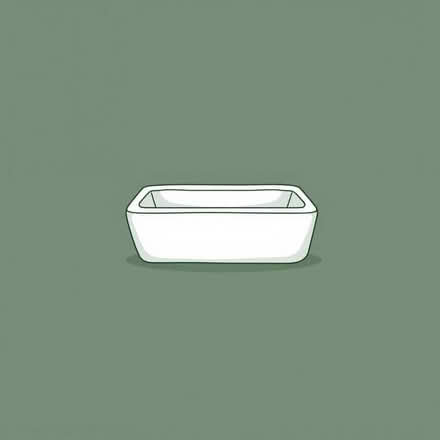 Photo of ceramic shower tray square (Horsley GL6) #1
