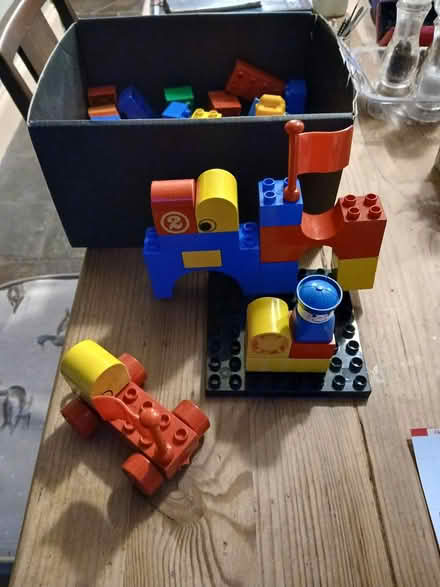 Photo of free Box of Duplo and Pop up toy (New Street, Ludlow SY8) #1