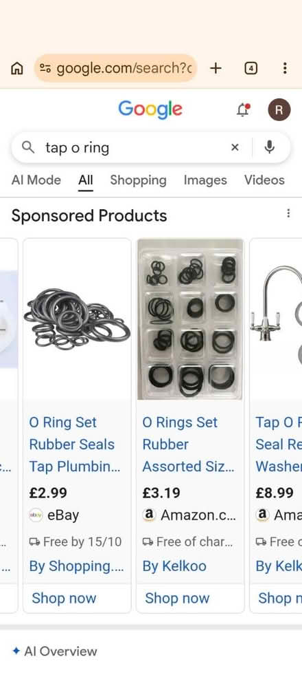 Photo of Small tap O ring (Home SG8) #1