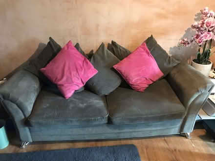 Photo of free Grey Settee (Allestree DE22) #1