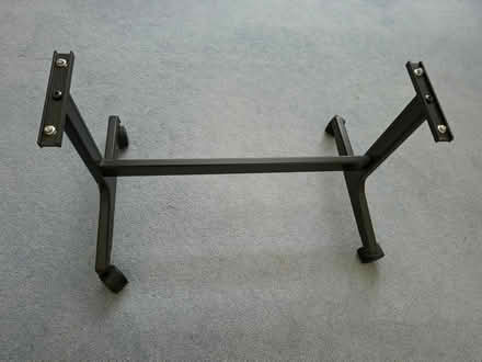 Photo of free Black stand with wheels (Welling DA16) #1