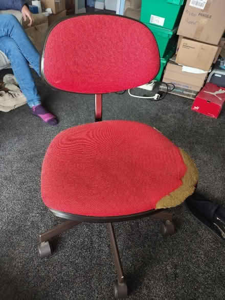 Photo of free Red spinny chair (Nether Kellet LA6) #1