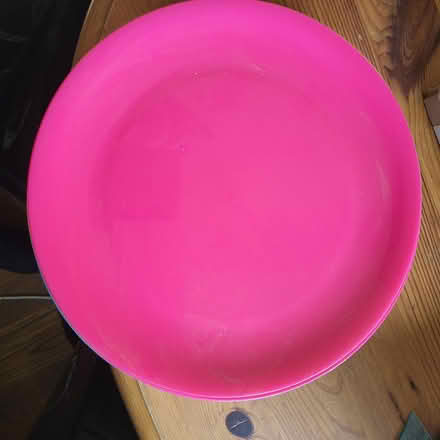 Photo of free 14 Plastic Plates dinner size (Warlingham CR6) #1