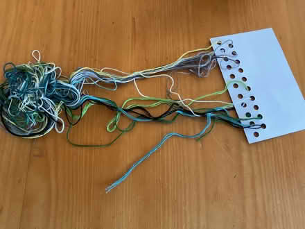 Photo of free Cross stitch thread (Wallands Park BN7) #1