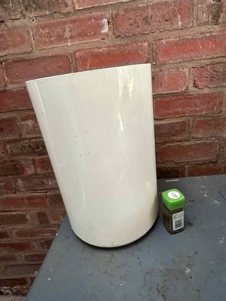 Photo of free Large heavy white bin (Prestbury SK10) #1
