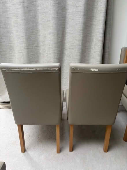 Photo of free Faux Leather Dining Chairs (Nether Poppleton YO26) #3
