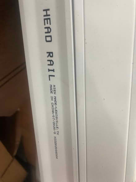 Photo of free 3 foot wide white blinds (Foothill Boulevard Cupertino) #2