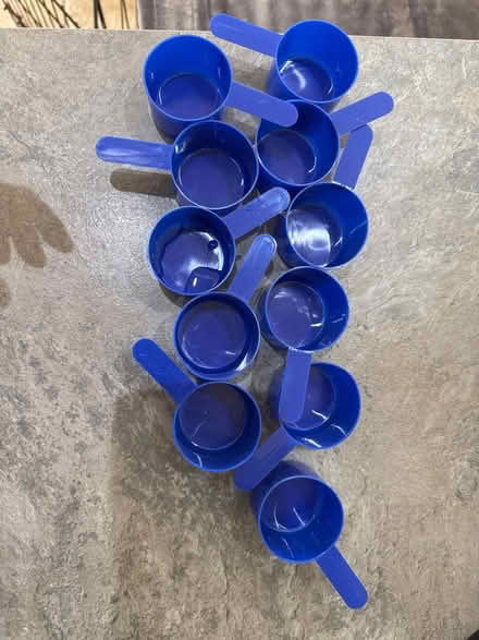 Photo of free 11 x 50ml scoops (Hitchin (South)) #1