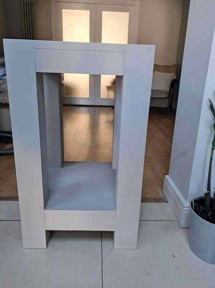 Photo of free Tall block table (Dublin) #1