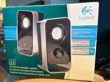Photo of free Logitech stereo speaker system (Hitchin Herts SG4) #1