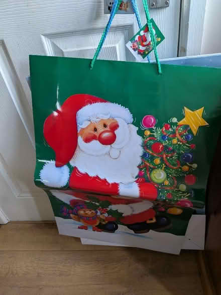 Photo of free Two large Christmas gift bags (Shippon OX13) #3