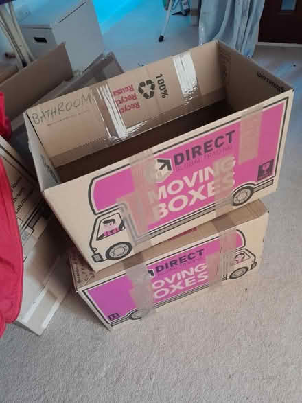 Photo of free Moving boxes (TN39) #1