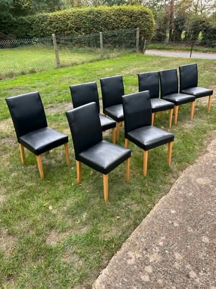 Photo of free Eight dining chairs (Chorleywood WD3) #4