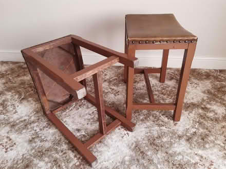 Photo of free Two really solid stools (Shawbury SY4) #1