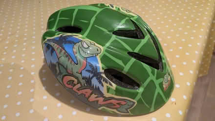 Photo of free Halfords kids cycle helmet 50-57cm - never crashed (Grenoside S35) #1
