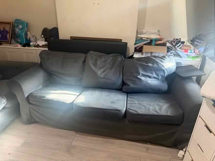 Photo of free Grey 3 seater sofa (South Norwood SE25) #1