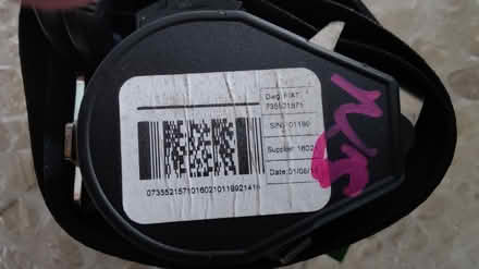 Photo of free Peugeot Boxer passenger seatbelt (Wendover HP22) #2