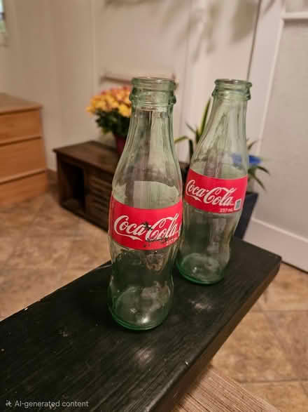 Photo of free Two small glass coke bottles (Near the experimental farm) #1