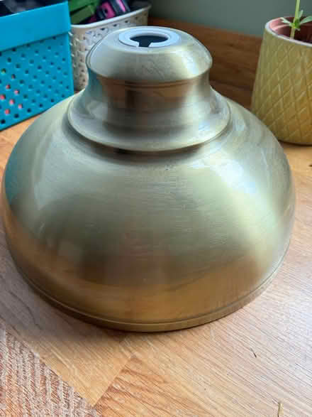 Photo of free Gold lamp shade (Beckenham BR3) #1