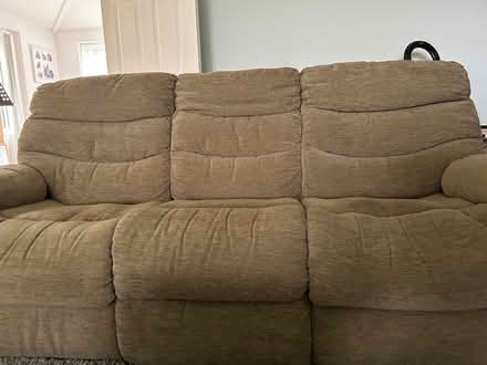 Photo of free 3-Seater Manual Recliner Sofa (Narborough LE19) #3