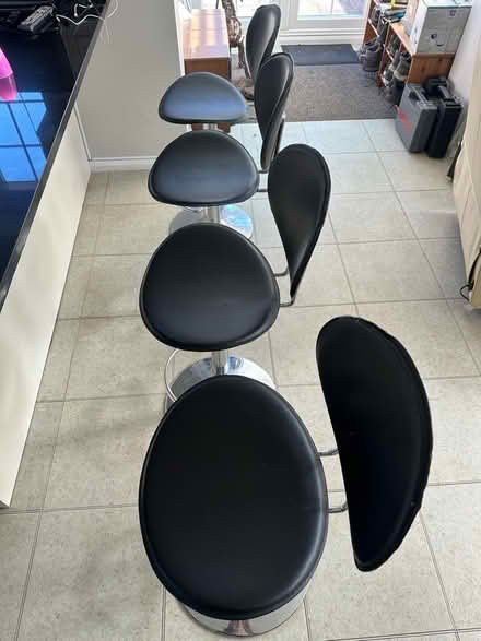 Photo of free Four adjustable bar stools (Townsend AL3) #1