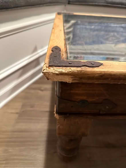 Photo of free sturdy wood coffee table (Bloomingdale) #3
