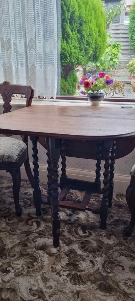 Photo of free Armchair x2 dining table + 4 chairs (Skerton LA1) #4