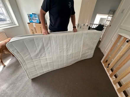Photo of free Single trundle bed and mattress (Rochester, ME1) #2