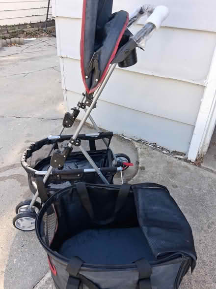 Photo of free Pet stroller (1307 Cedar St. Alex. MN, alley) #2
