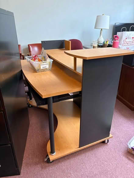 Photo of free Executive Desk and credenza (Rochester) #3