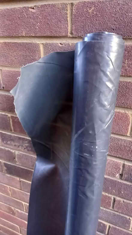 Photo of free Thick black plastic sheet (Central Letchworth SG6) #1