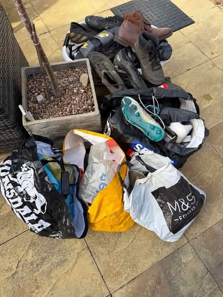 Photo of free Bags of old shoes trainers boots (Bicester) #1