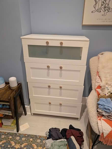 Photo of free IKEA BRIMNES Chest of 4 Drawers (West Ham Park E15) #1