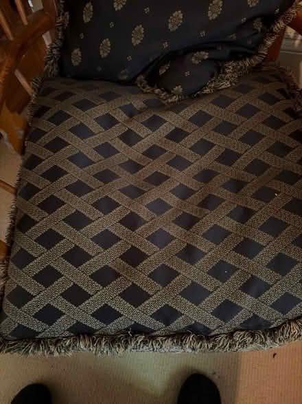 Photo of free Cushions - 2 big, 2 small, feathers (Sharrow S7) #3