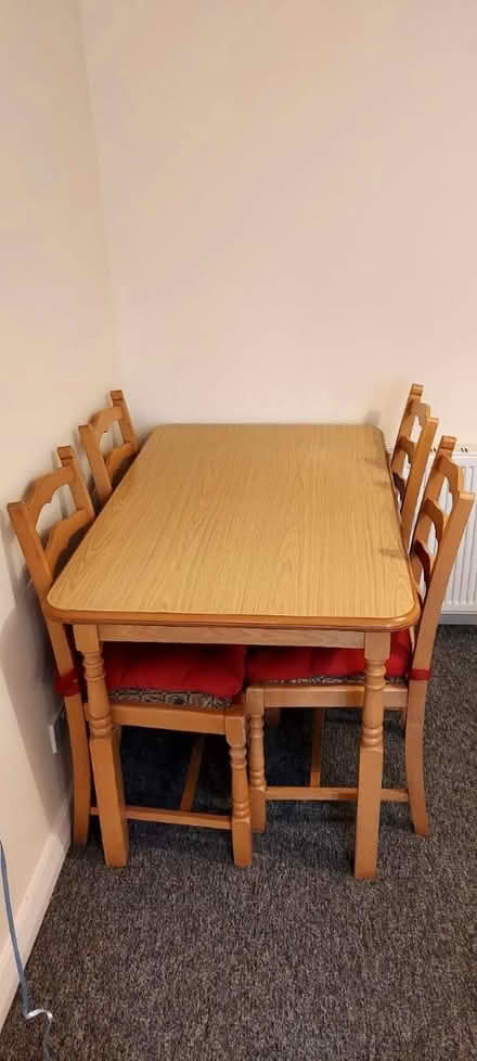 Photo of free Sofa, table/ chairs/ bookshelve (Rosyth KY11) #3