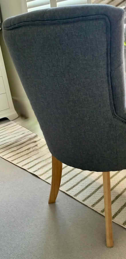 Photo of free Small grey armchair (East Sheen SW14) #4