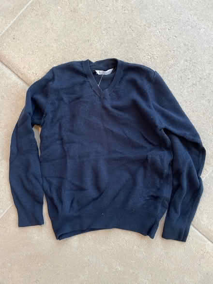Photo of free Absolute LOAD of navy, v-neck school jumpers (St Albans AL3) #1