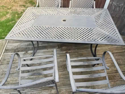 Photo of free Garden Table & 4 chairs (Leckhampton GL53) #2