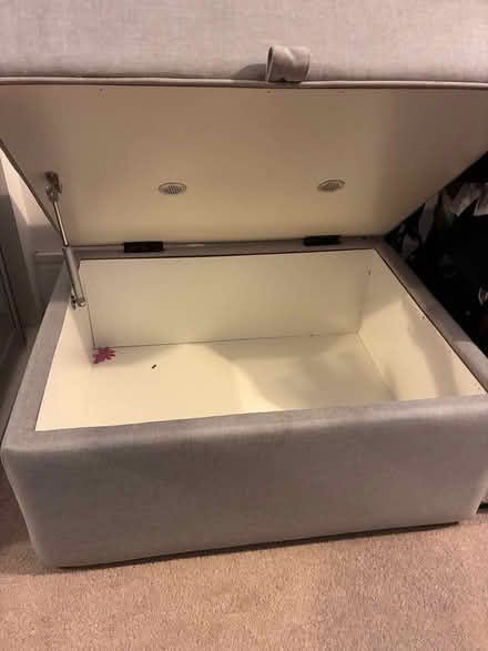 Photo of free Grey footstool storage (Brooklands Meadows Park MK10) #2