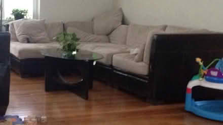 Photo of free Sectional couch - old (East Somerville) #1