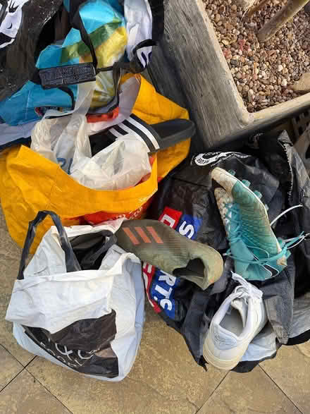 Photo of free Bags of old shoes trainers boots (Bicester) #2