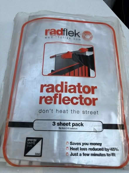 Photo of free Radiator reflector sheets (Lee SE12) #1