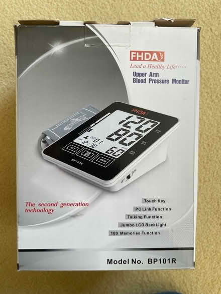 Photo of free blood pressure monitor - unused (De Parys MK40) #1