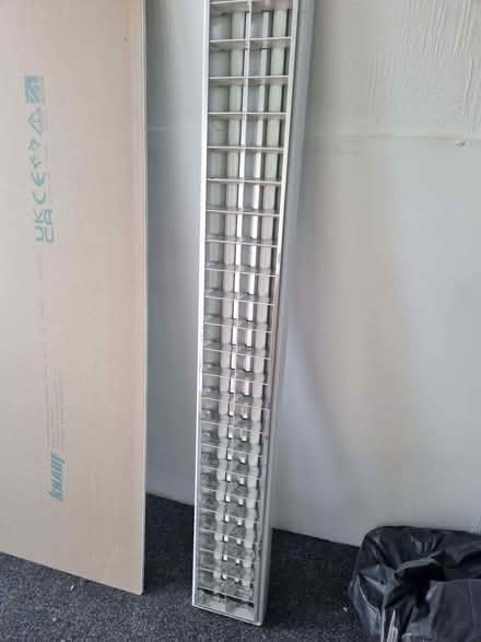 Photo of free Fluorescent strip light fitting with reflector (Bishop Auckland DL14) #1