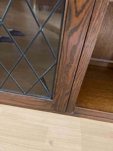 Photo of free Wooden Display Cabinet (Epsom) #4