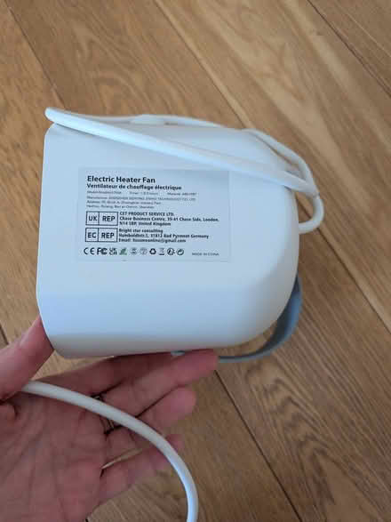 Photo of free Electric fan heater small (W5) #2