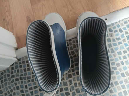 Photo of free SIZE 12 Blue Wellies Vgc (heaton mersey SK4) #4