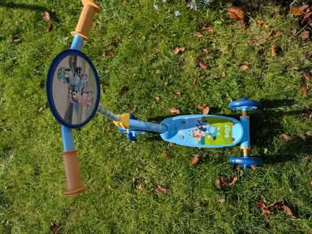 Photo of free Kid's Bluey 3 wheel scooter (Goldenacre EH3) #2