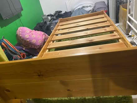 Photo of free Slated single bed (old harlow CM17) #4