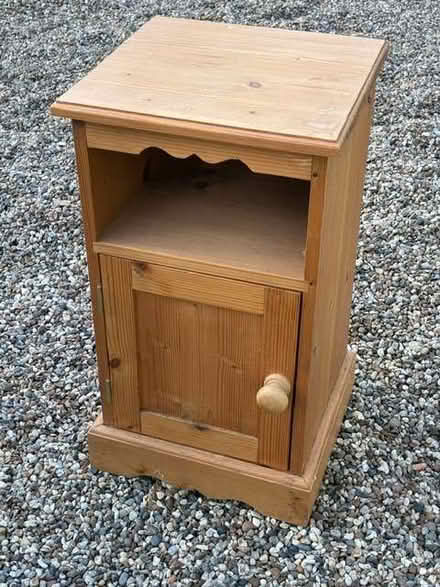 Photo of free Pine Bedside Cabinet (Latchingdon CM3) #1